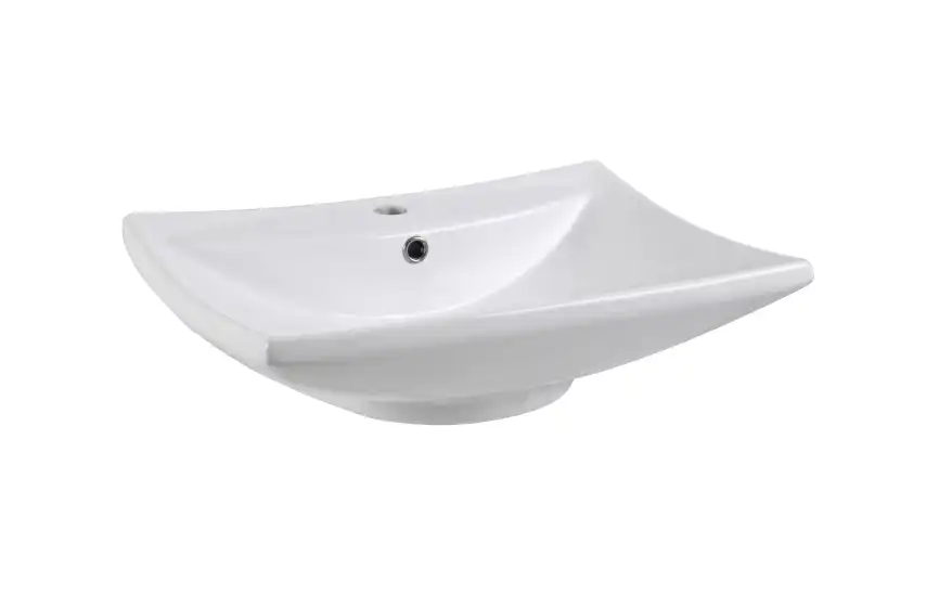 Раковина накладная Aquatek 60х46х17 AQ5518-00, Белая фото 5