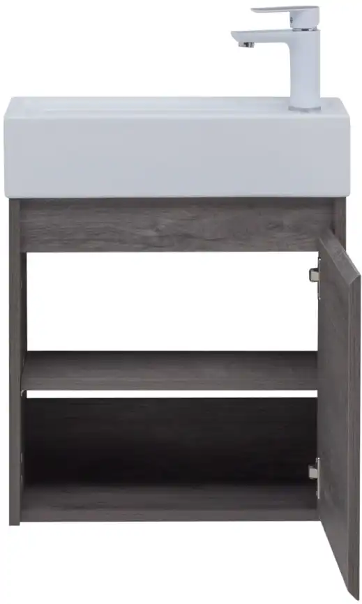 Тумба под раковину Aquanet Nova Lite 50 дуб рошелье (1 дверца) 298854 фото 5