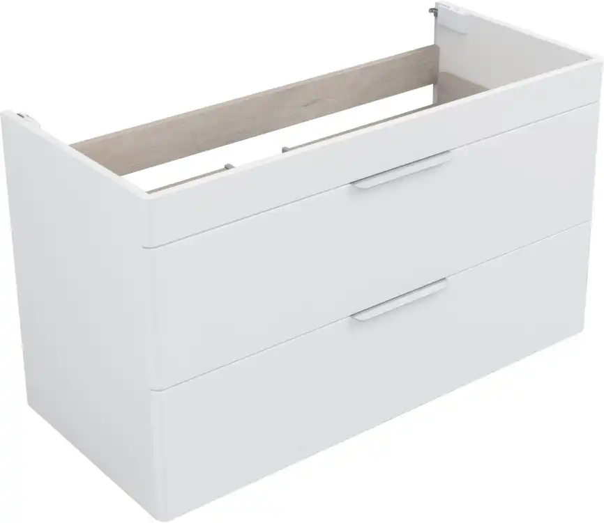 Тумба под раковину Aquanet Ирис New 100 белый глянец, подвесная, 339280 фото 12