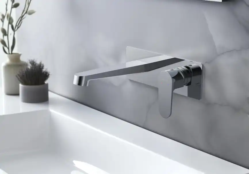 Смеситель для раковины Aquatek Оберон AQ1213CR встраиваемый, с внутренней частью, Хром фото 3