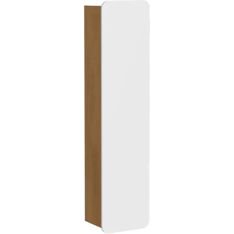 Пенал подвесной Aqwella Basic 35 см, BAS0535DZ, цвет Дуб золотой фото 1