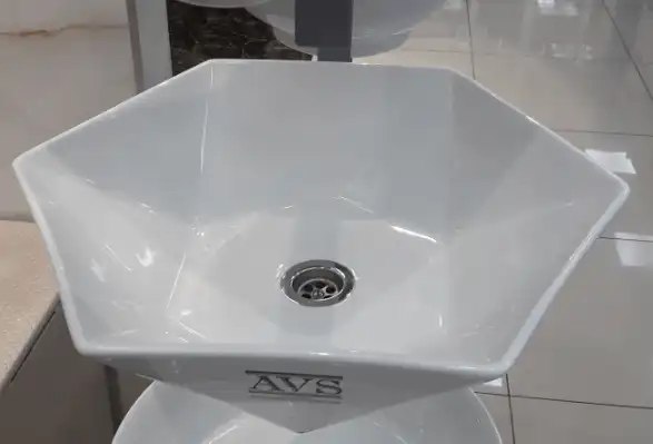 Раковина AVS AVS-81140 45х45 белая фото 4