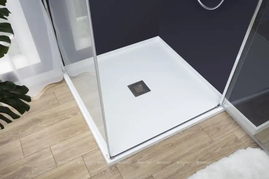 Душевой поддон Aquanet Pleasure 90х90 из искусственного камня 255436 Белый фото 3