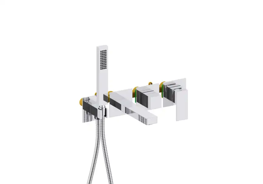 Смеситель для ванны Aquatek Либра AQ1644CR, Хром фото 3