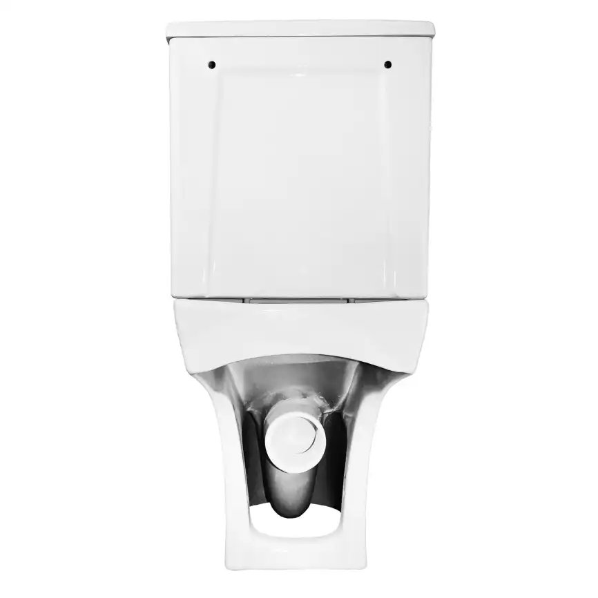 Унитаз-компакт Azario Mist AZ-45  напольный, безободковый, с бачком и сидением микролифт, цвет белый фото 12