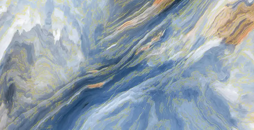 Керамогранит AZARIO CARLIN AQUA GOLD 60x120 Carving (H18004001G) фото 2