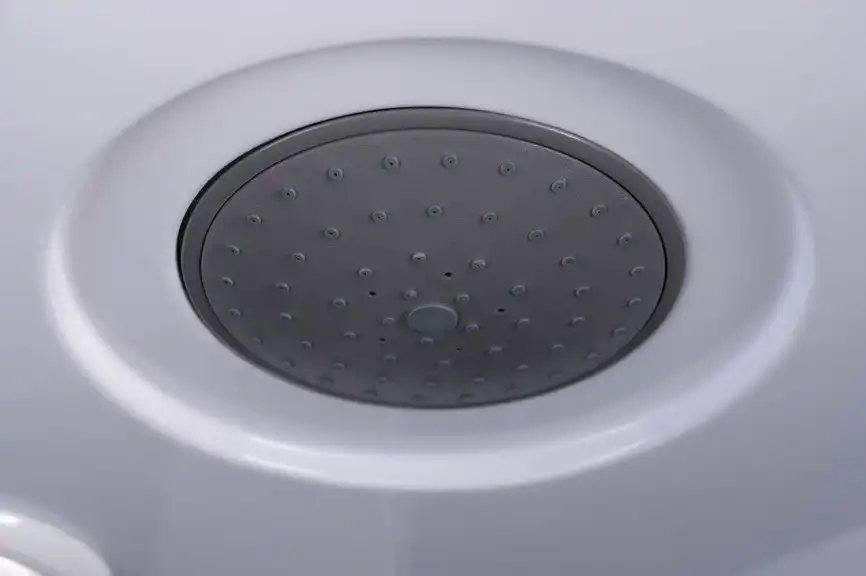 Душевая кабина Loranto 100х80 CS-5180-13R G, низкий поддон, цвет профиля сатин фото 9