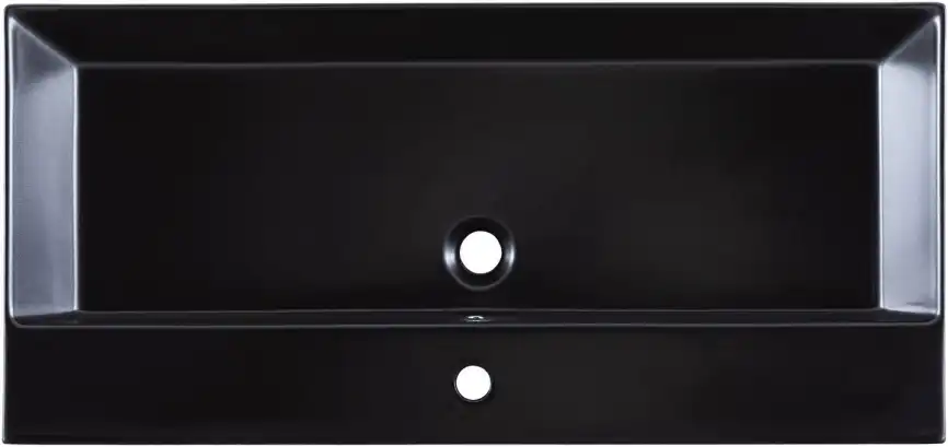 Раковина Sanovit Slim Synergy 100 17100 черный матовый фото 6