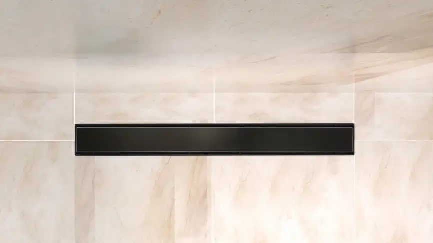 Душевой лоток BELBAGNO LUCE 90 см, BB-LD-LUCE-90-NERO, Черный матовый фото 2