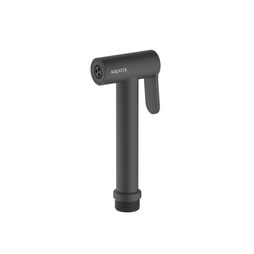 Гигиеническая лейка Aquatek  AQ2057MB, Черный матовый фото 1