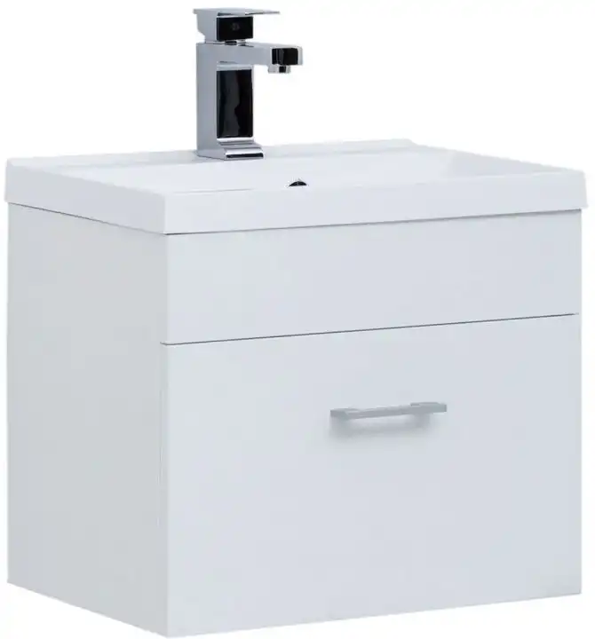 Тумба под раковину Aquanet Нота 50 белый 159138 фото 1