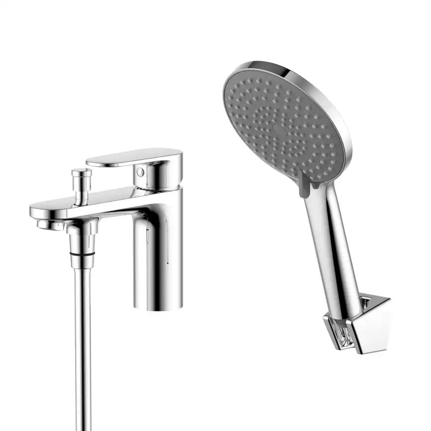 Смеситель на борт ванны Aquatek Ника AQ1844CR, Хром фото 1