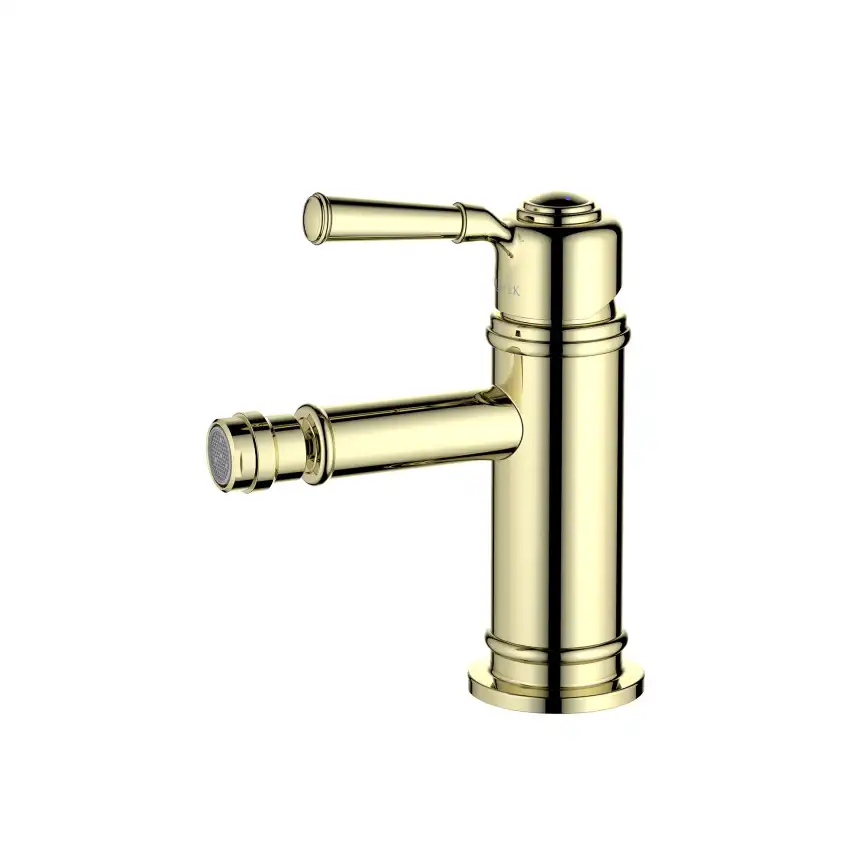 Смеситель для биде Aquatek Классик AQ1518PG, однорычажный, цвет Полированное золото фото 1