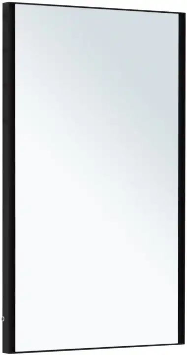 Зеркало Allen Brau Infinity 60х100 1.21019.BL с подстветкой, сенсорный выключатель, Черный фото 1