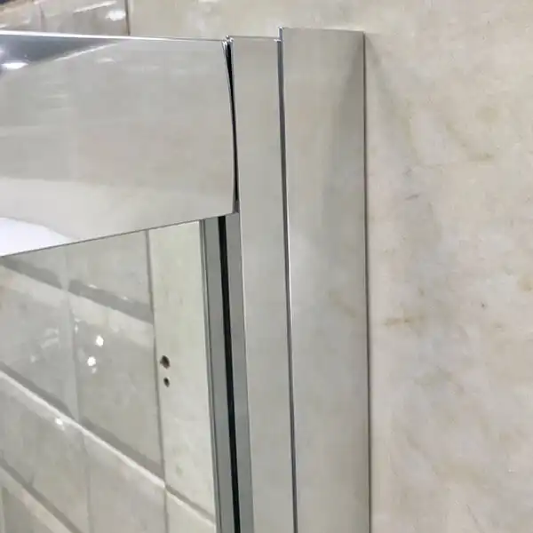 Душевая дверь в нишу AVS Квант 140 профиль хром, стекло прозрачное, 803-0017-195-14-CR-T фото 11