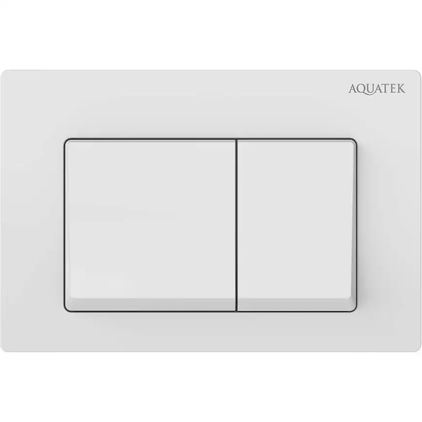Кнопка смыва Aquatek Small TDI-0000004, Белый фото 1