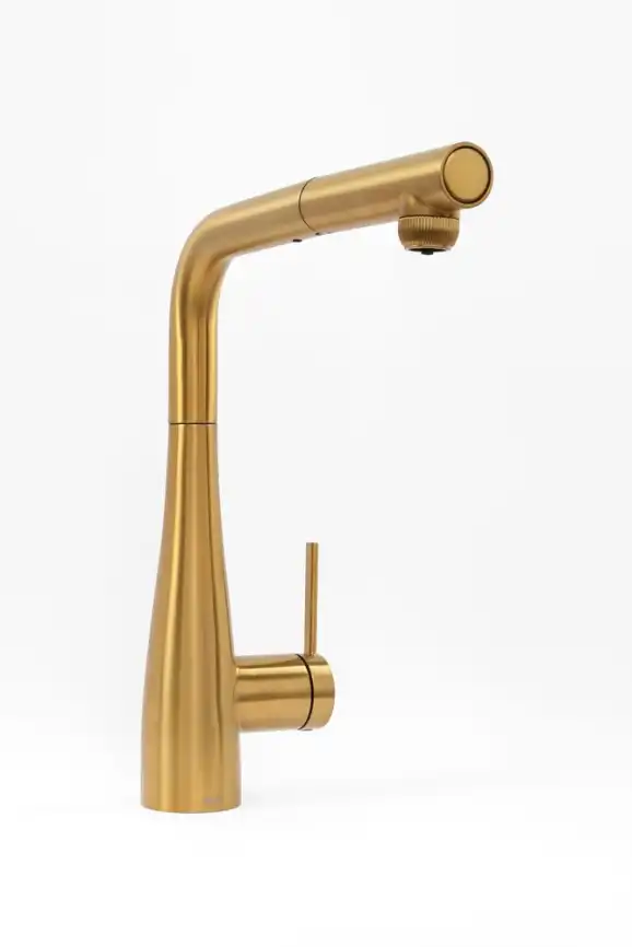 Смеситель для кухни AVS LineaPure elegant 837-161-BG, брашированное золото фото 28