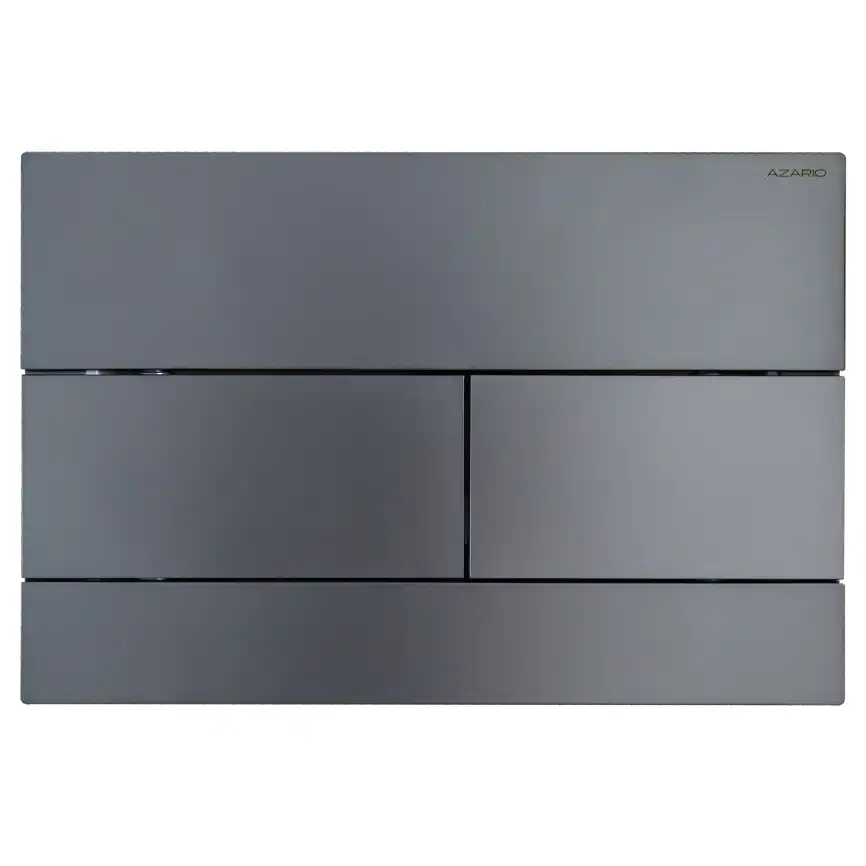 Кнопка смыва AZARIO NEW AZ-013.08, Оружейная сталь фото 1