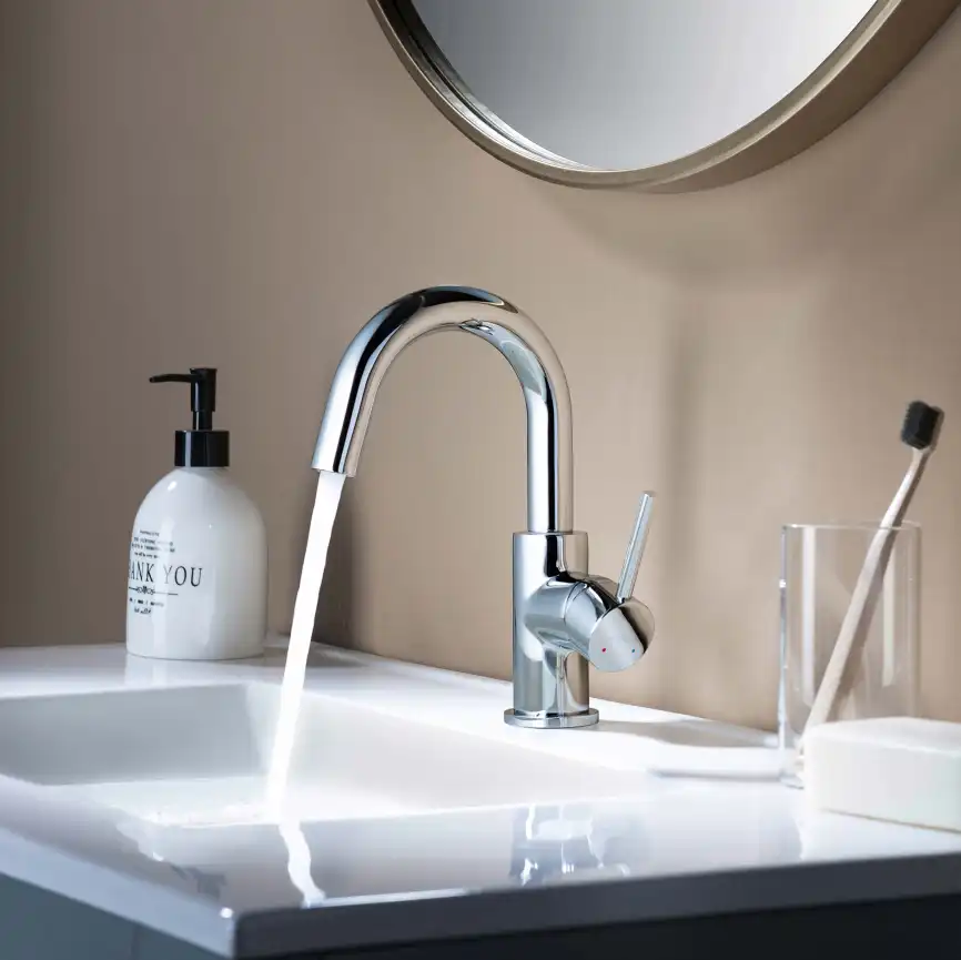 Смеситель для раковины Aquatek Европа AQ1307CR, Хром фото 6