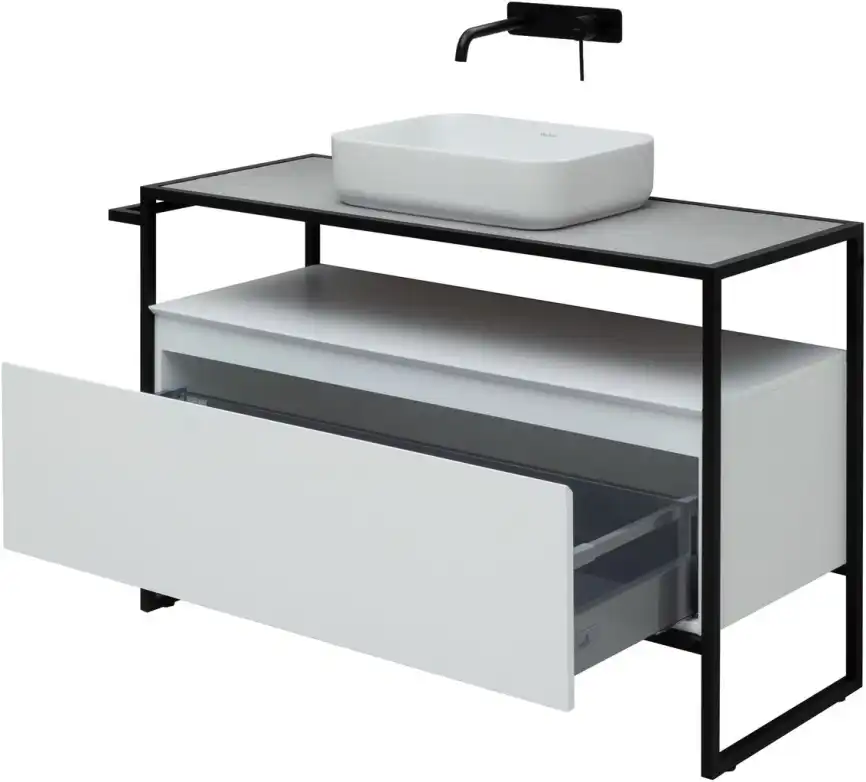 Тумба под раковину Allen Brau Priority 120 1.31004.WM белый матовый фото 9