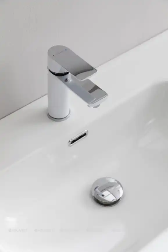 Раковина Aquanet Flat 60 254363 прямоугольная, Белая глянцевая фото 5