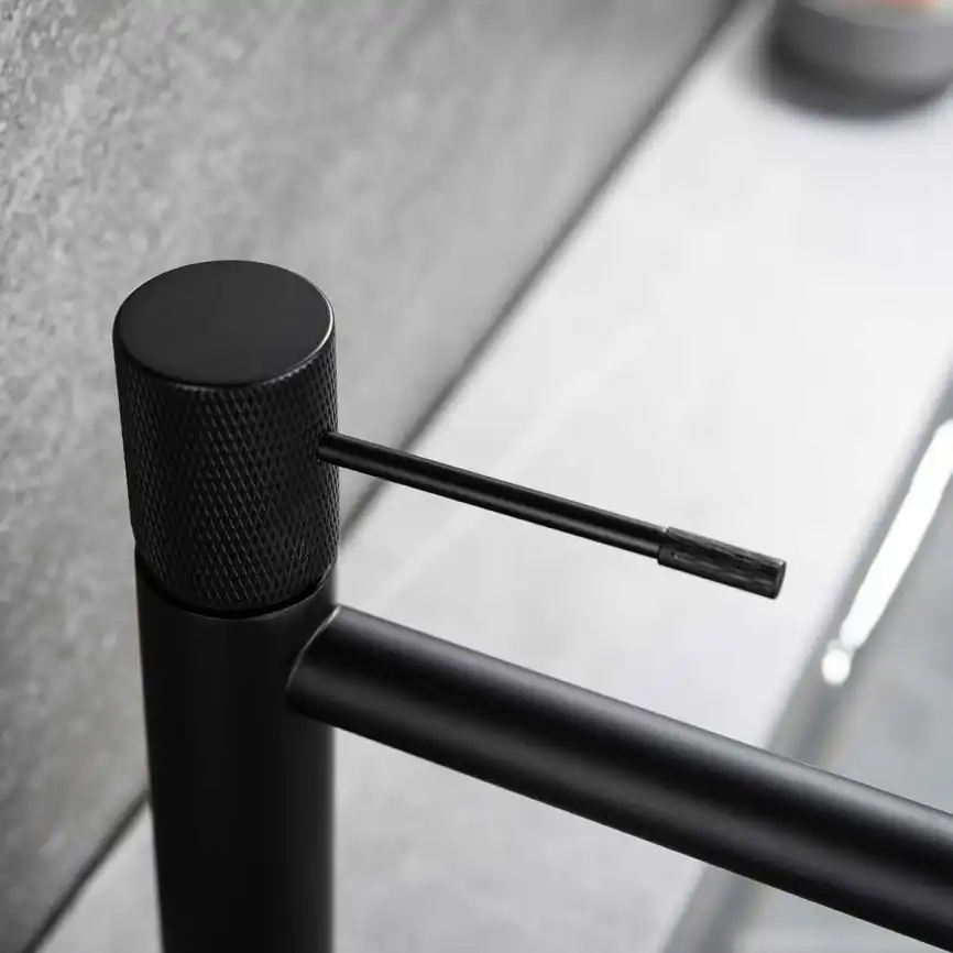 Смеситель для раковины Vincea Desire VBF-1D1MB однорычажный, черный фото 8