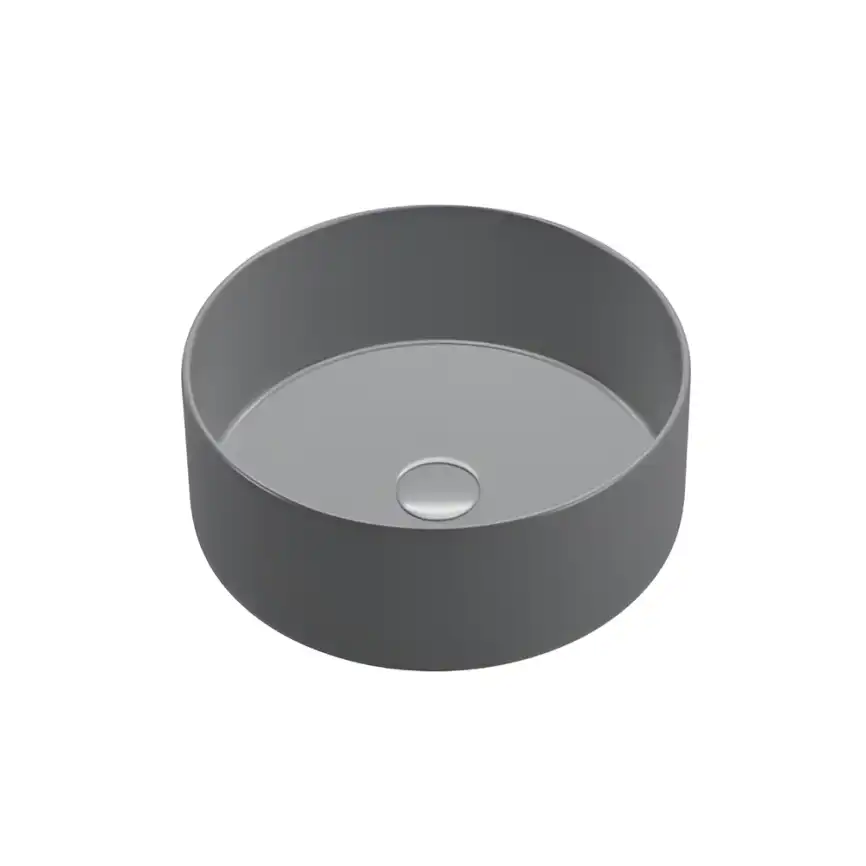 Раковина AVS Лилиан 36x36 серая матовая фото 1