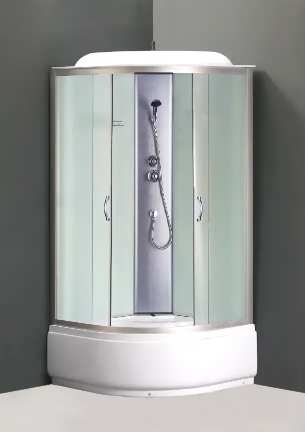 Душевая кабина Loranto 100х100 CS-6610 F, 100*100*215 с высоким поддоном фото 2
