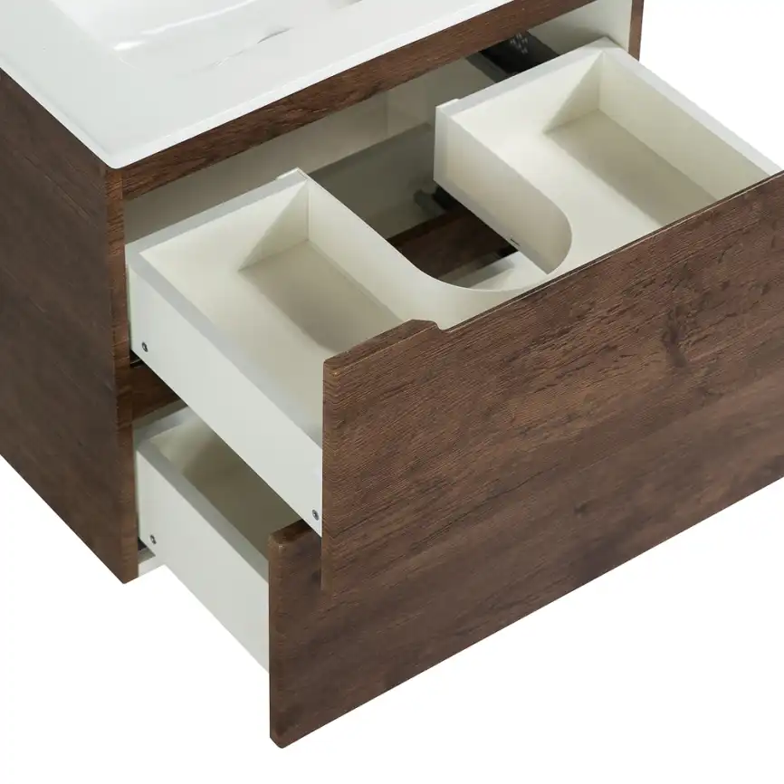 Тумба под раковину BelBagno ETNA39-500/390-2C-SO-RW-P подвесная Rovere Moro фото 7