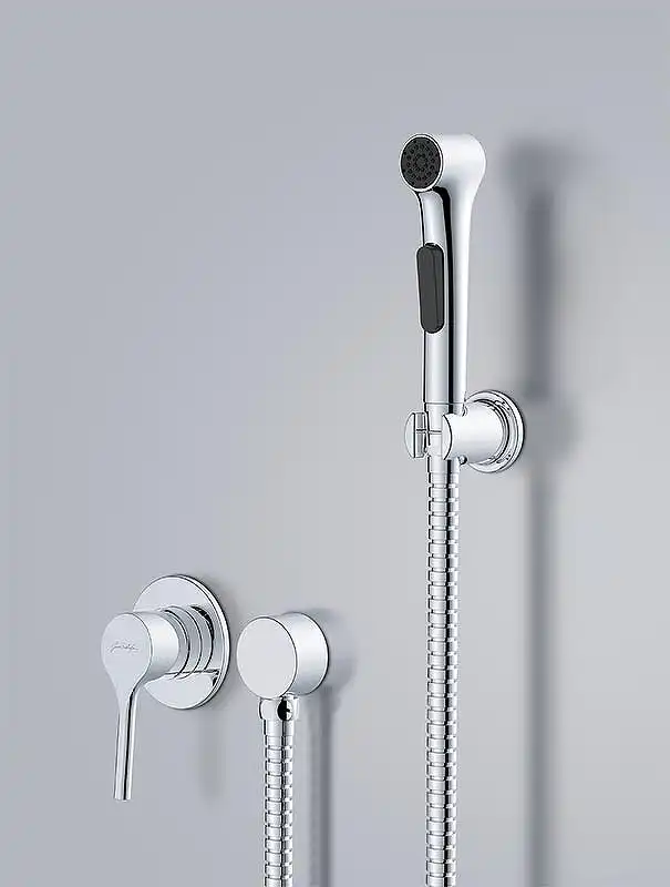 Гигиенический душ со смесителем Jacob Delafon E24610-CP однорычажный, Хром фото 2