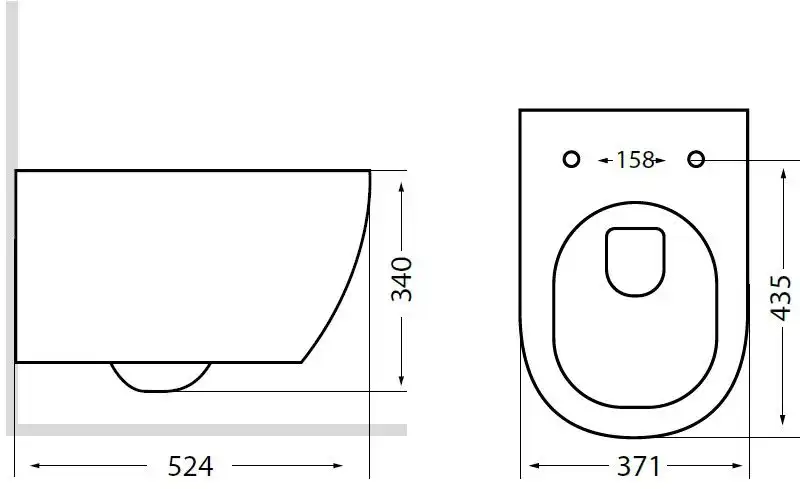 Унитаз подвесной Logan L5W CITY 019100-w-01 с сидением Soft Close -SLIMSEAT , белый фото 2