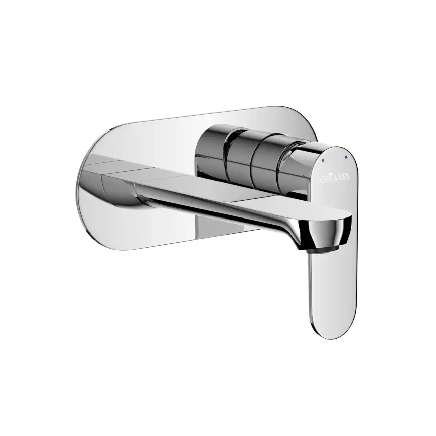 Смеситель для раковины CEZARES STYLUS-BLI1-01-W0 встраиваемый, Хром фото 2