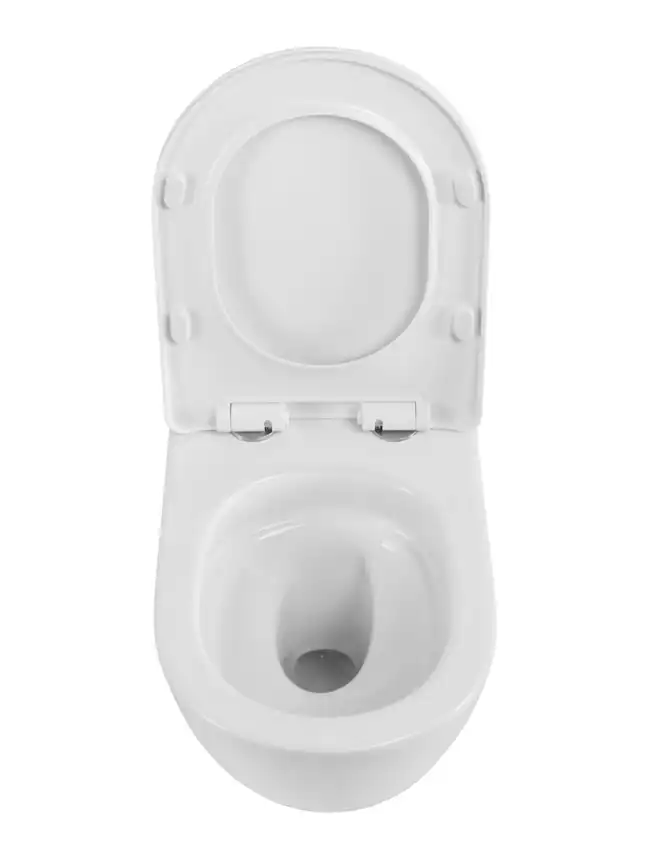 Унитаз подвесной BelBagno MARINO-TOR BB7026CH-TOR/SC безободковый с сиденьем и смывом TORNADO фото 7