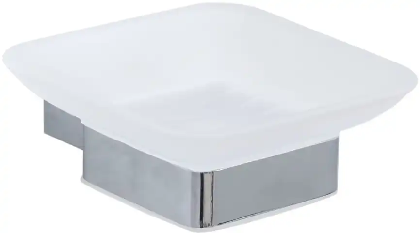 Мыльница для ванной Allen Brau Infinity 6.21004-00 белый/хром фото 1