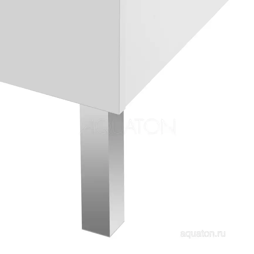 Тумба под раковину Aquaton Нортон 100 1A249001NT010 подвесная цвет, белый глянец / дуб эндгрейн фото 10