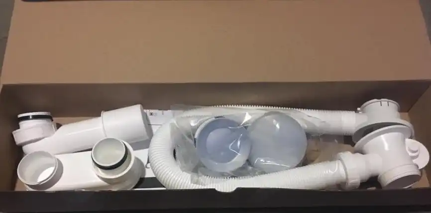 Слив-перелив для ванны Kolpa San QUAT A55K-65 полуавтомат, Хром фото 3