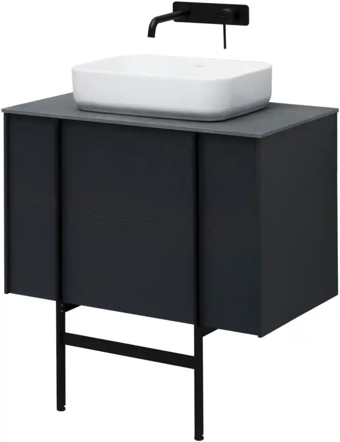 Тумба под раковину Allen Brau Reality 80 1.32005.AM антрацит матовый фото 26