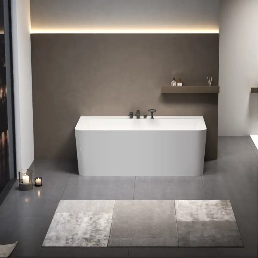 Акриловая ванна AVS Сканди 170х80 822-0008-WG, белая фото 6