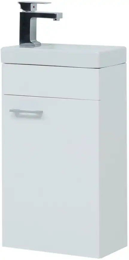 Тумба под раковину Aquanet Нота 40 R (Moduo) белый 246953 фото 10