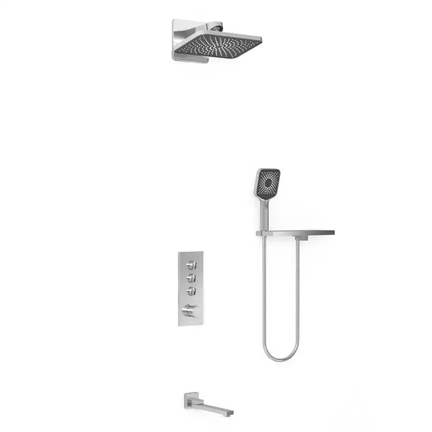Душевая система  Vincea  VSFW-433TI4RCH VSFW-433TI4RCH  с термостатом, встраиваемая, хром фото 2
