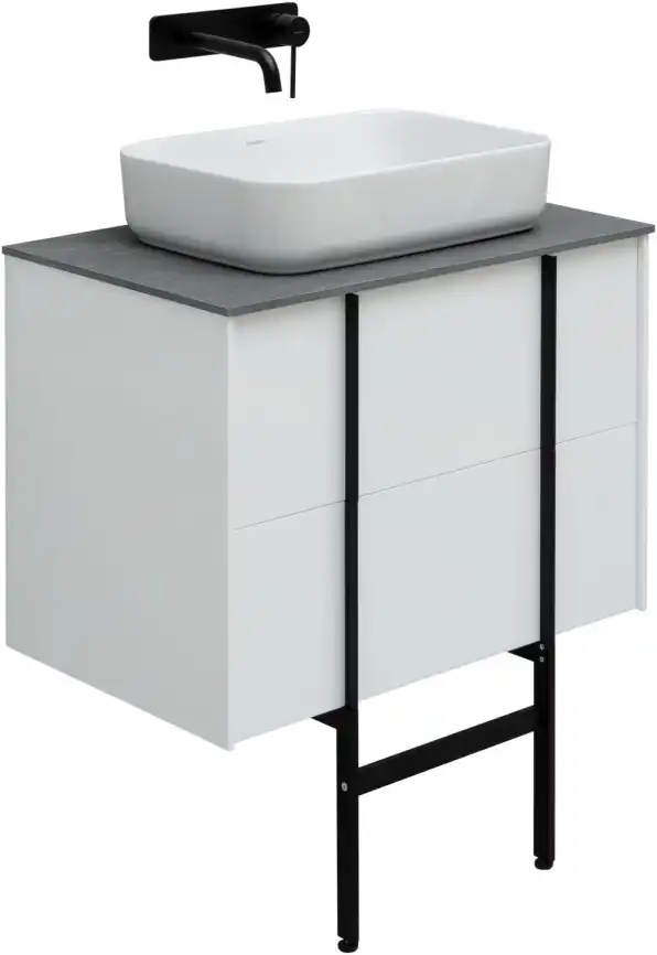 Тумба под раковину Allen Brau Reality 70 1.32004.WM белый матовый фото 17