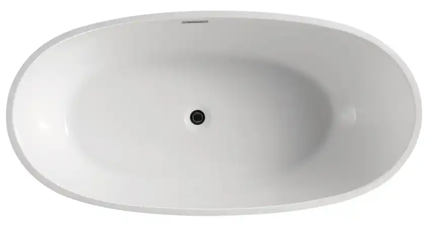 Акриловая ванна Azario LEEDS 170х85 LEE17085, отдельностоящая, белая фото 3