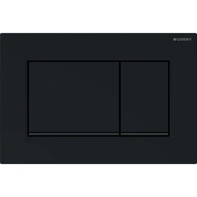 Клавиша смыва Geberit Sigma 30 NEW 115.883.DW.1 Черный глянцевый фото 1