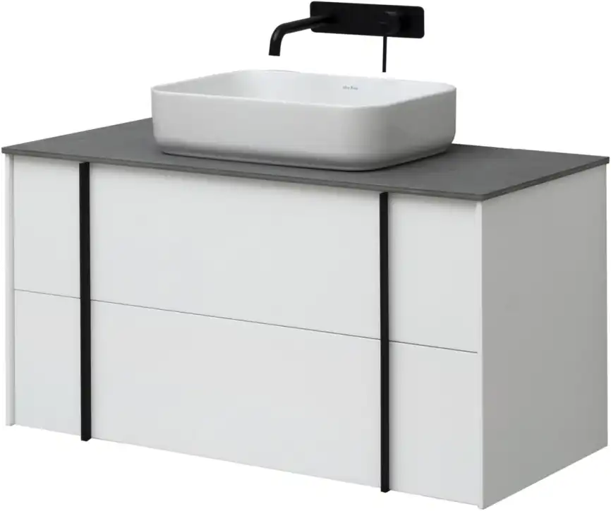 Тумба под раковину Allen Brau Reality 100 1.32007.WM белый матовый фото 25
