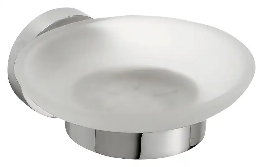 Мыльница стеклянная 11 см BEMETA OMEGA хром 104108042 фото 1