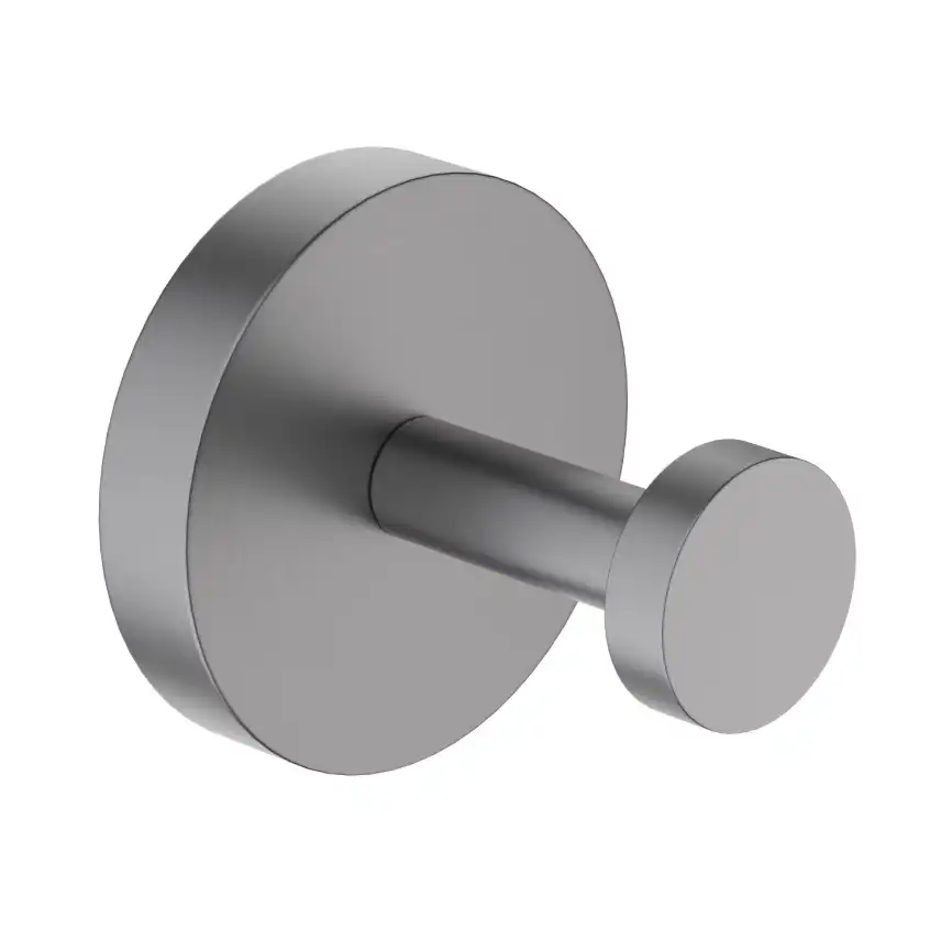 Крючок для полотенец Aquatek Бетта AQ4601BGM, Оружейная сталь фото 1