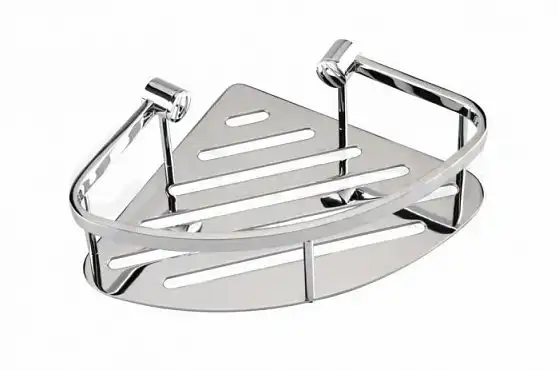 Угловая полочка для мыла 20 см BEMETA CYTRO сталь 146208072 фото 1