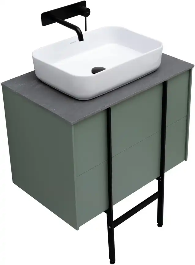 Тумба под раковину Allen Brau Reality 70 1.32004.CGM олива матовый фото 12