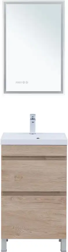 Тумба под раковину Aquanet Нота New 50 дуб светлый, 344137 фото 6