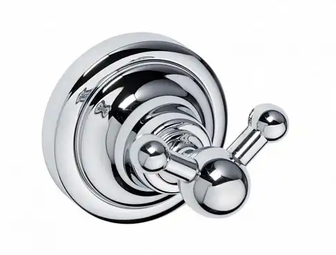 Крючок двойной 6,5 см BEMETA RETRO хром 144306032 фото 1